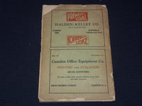 1931 BOROUGH DIRECTORY OF HADDONFIELD NEW JERSEY VOLUME 1 - J 8070