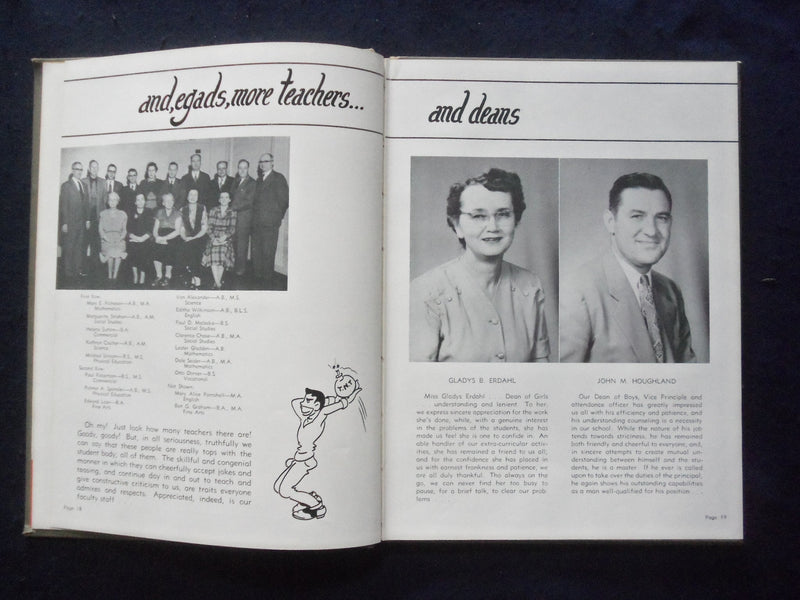 1951 PIERIAN RICHMOND HIGH SCHOOL YEARBOOK - RICHMOND, INDIANA - YB 1926N