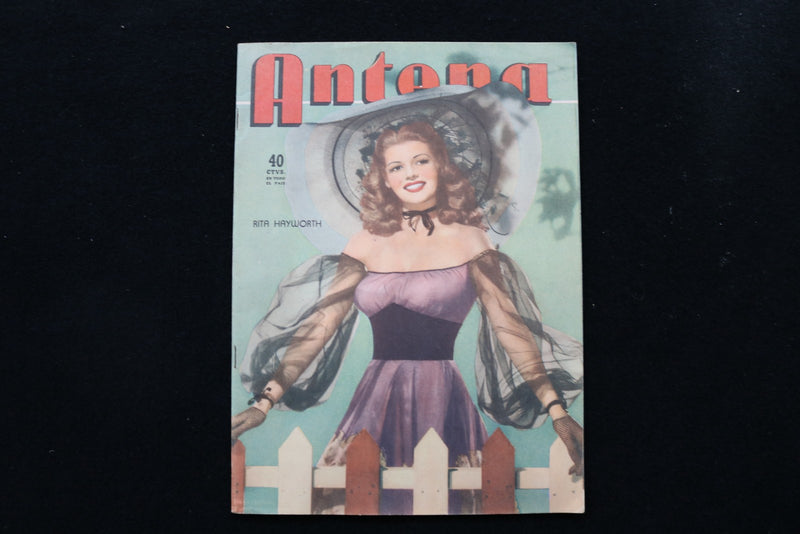 1949 FEBRURARY ANTENA MAGAZINE - RITA HAYWORTH COVER - E 26076
