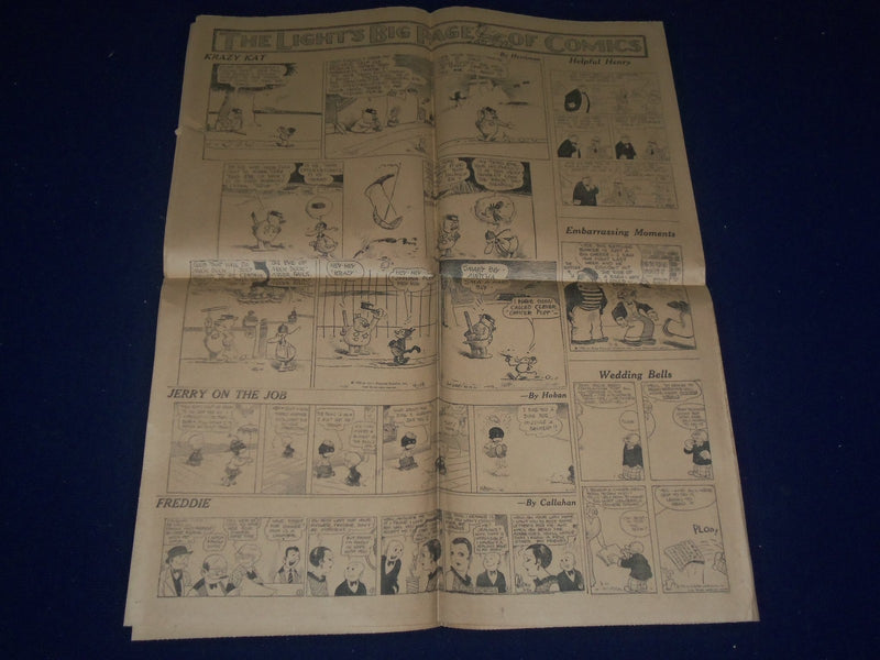 1926 APRIL 25 SAN ANTONIO SUNDAY LIGHT SPORT SECTION - TEXAN HAILED - NP 972B