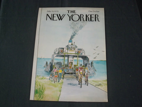1979 JULY 23 NEW YORKER MAGAZINE FRONT COVER ONLY - GREAT ART FOR FRAMING