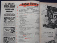 1952 JUNE MOTION PICTURE AND TELEVISION MAGAZINE - DORIS DAY COVER - SP 4780T