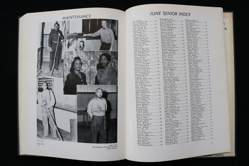 1950 THE AITCHPE HYDE PARK HIGH SCHOOL YEARBOOK - CHICAGO, ILLINOIS - YB 3505