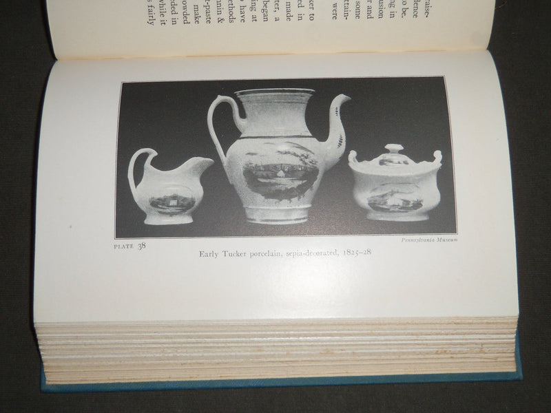 1926 EARLY AMERICAN POTTERY AND CHINA BOOK BY JOHN SPARGO - KD 3781