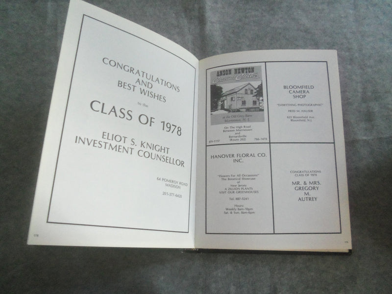 1978 SALMAGUNDI THE MORRISTOWN-BEARD SCHOOL YEARBOOK - MORRISTOWN, NJ - YB 2925