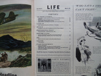 1943 MARCH 8 LIFE MAGAZINE - GENERAL BREHON SOMERVELL - L 329