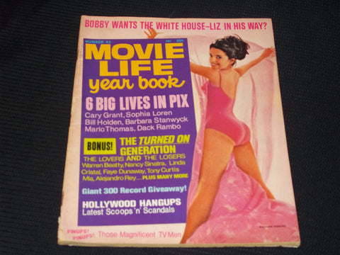 1968 #43 MOVIE LIFE YEARBOOK MAGAZINE - BARBARA PERKINS COVER - E 13267