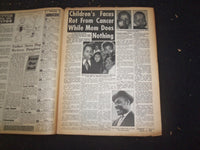 1966 AUGUST 15 MIDNIGHT NEWSPAPER - CHILDREN'S FACES ROT FROM CANCER - NP 7367