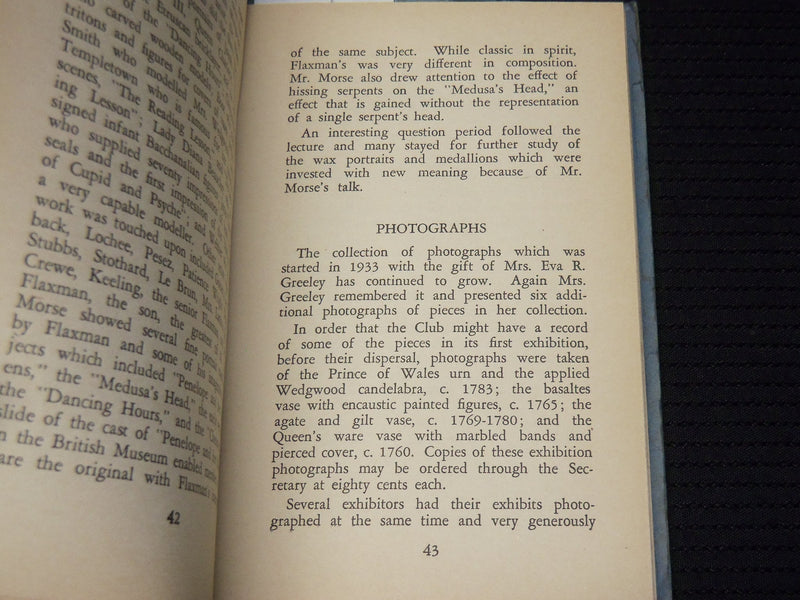 1935 AUGUST OLD WEDGWOOD SOFTCOVER BOOK - WEDGWOOD CLUB - K 649
