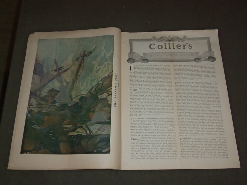 1906 SEP 8 COLLIER'S MAGAZINE - GREAT ILLUSTRATIONS, ARTICLES & ADS - F 598