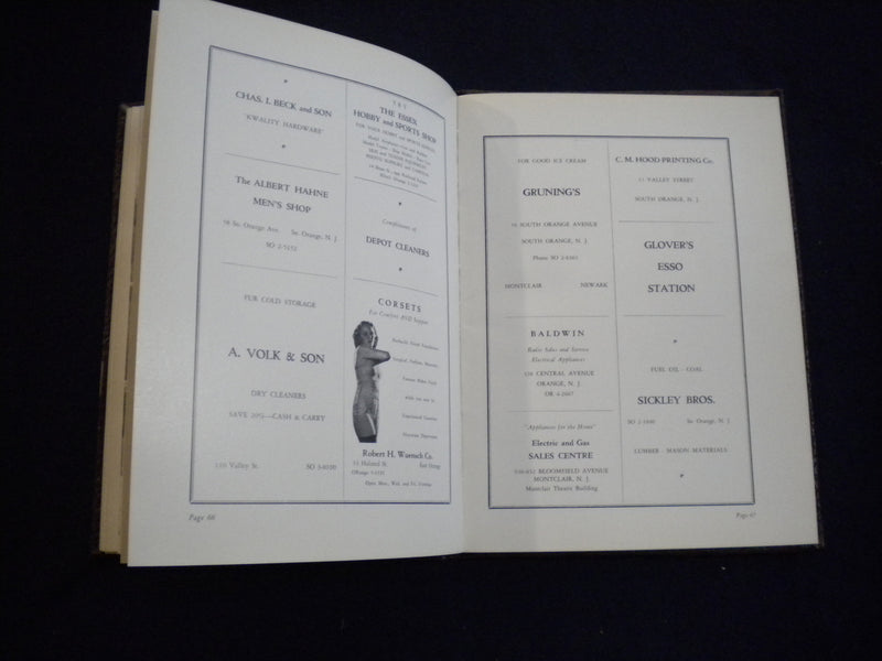 1946 THE HILLTOPPER CARTERET SCHOOL YEARBOOK - WEST ORANGE, NEW JERSEY - YB 2990