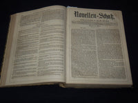 1873 NOVELLEN-SCHATZ - 14TH ANNUAL GERMAN BOUND VOLUME - KD 879P