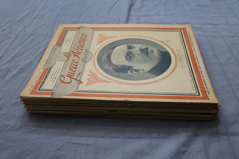 1919 LA GUERRE & LA VIE AERIENNE ILLUSTRE MAGAZINES- FRENCH - LOT OF 28 - O 3852