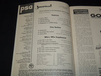 1965-1969 PSA JOURNAL MAGAZINE LOT OF 4 - PHOTOGRAPHIC SOCIETY AMERICA - O 2596N