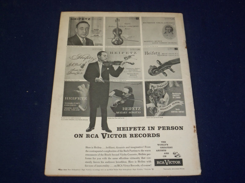 1956 NOV 24 SATURDAY REVIEW MAGAZINE-FREDERIC MARCH & FLORENCE ELDRIDGE -SP 9443