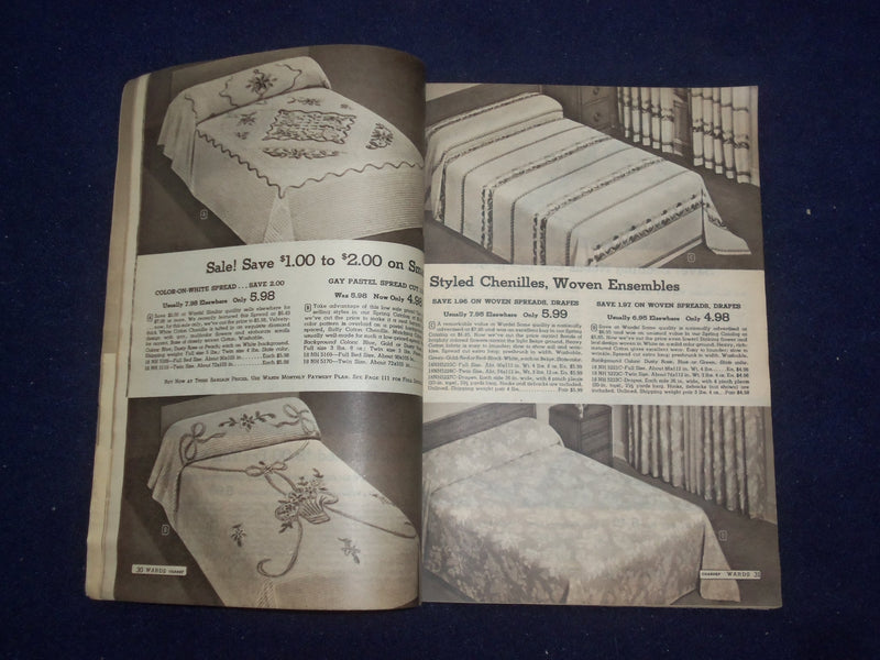 1949 MONTGOMERY WARD JUNE-JULY SALE BOOK CATALOG-SOFTCOVER -ST. PAUL, MN- J 9315