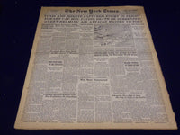 1943 MAY 8 NEW YORK TIMES - TUNIS & BIZERTE CAPTURED, ENEMY IN FLIGHT - NT 1045