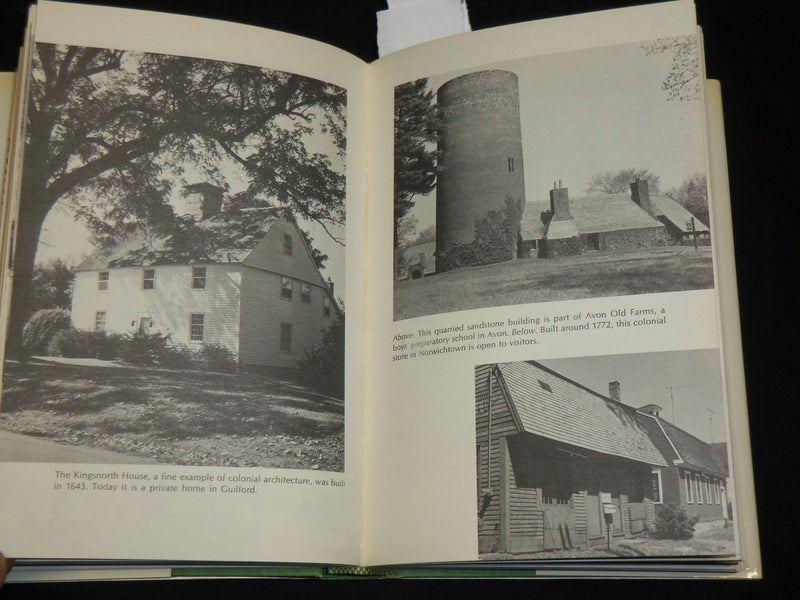 1974 CONNECTICUT A NEW GUIDE HARDCOVER BOOK BY WILLIAM BIXBY - KD 6386