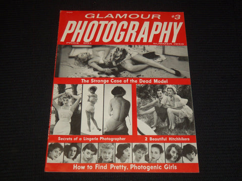 1956 SUMMER GLAMOUR PHOTOGRAPHY MAGAZINE - PHOTOGENIC GIRLS - E 16131