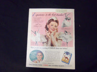 1948 JANUARY 20 LOOK MAGAZINE - NO. 1 DEBUTANTE - GREAT PHOTOS & ADS - ST 2773