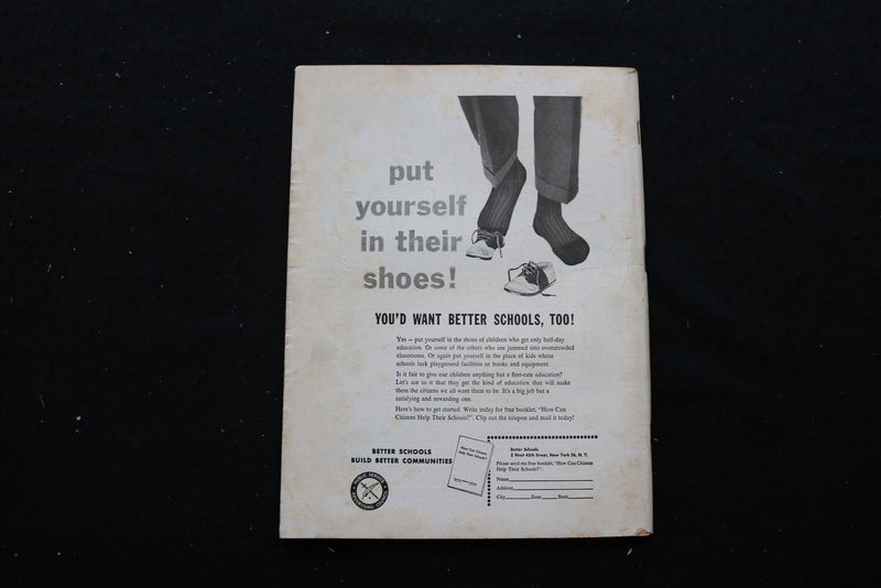 1955 OCTOBER BLUE BOOK MAGAZINE - GAMES TO SHARPEN YOUR AIM COVER - E 10307