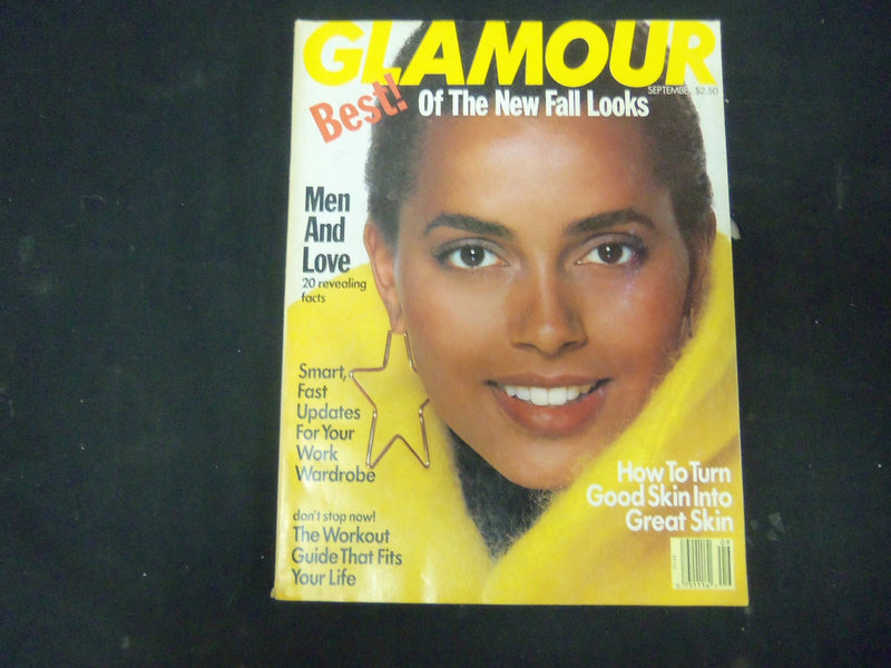 1989 SEPTEMBER GLAMOUR MAGAZINE - LOUISE VYENT COVER - ST 4286