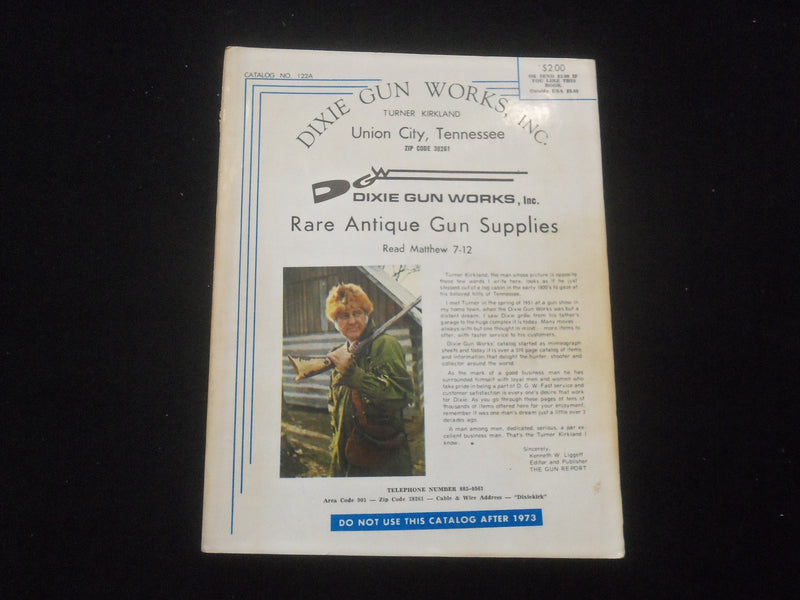 1973-1976 DIXIE GUN WORKS CATALOG - LOT OF 2 - O 2136K