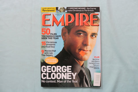 2001 JANUARY EMPIRE MAGAZINE - GEORGE CLOONEY COVER - E 19651