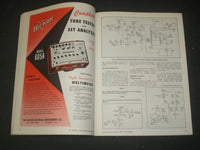 1953 NOVEMBER-DECEMBER PHOTOFACT MAGAZINE INDEX AND TECHNICAL DIGEST - ST 997B