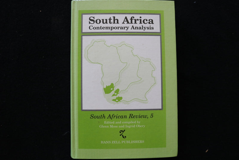 1990 SOUTH AFRICA CONTEMPORARY ANALYSIS HARDCOVER BOOK - KD 9795