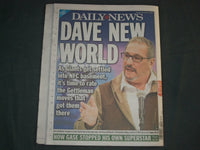2019 DECEMBER 3 NEW YORK DAILY NEWS NEWSPAPER - NYC SALT SPREADERS NOT WORKING