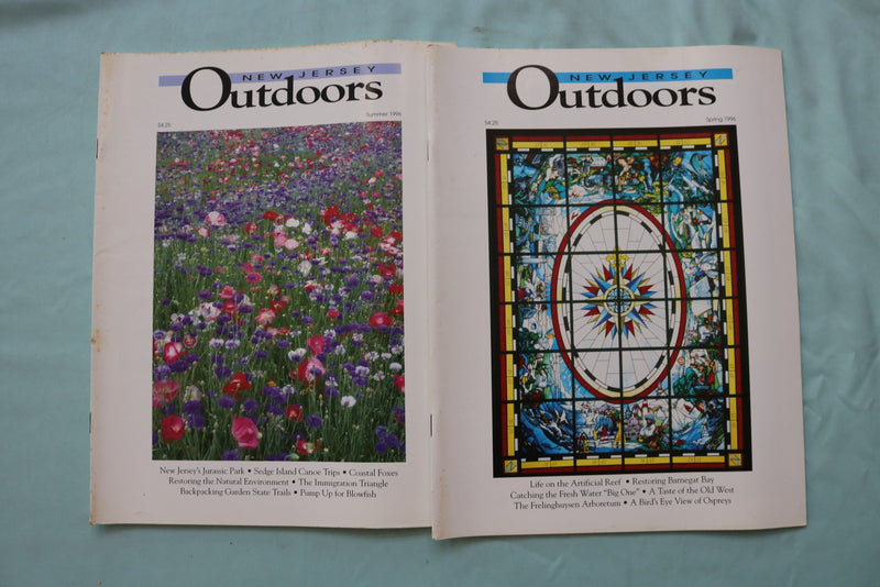 1986-1998 NEW JERSEY OUTDOORS MAGAZINE - LOT OF 30 - O 3762