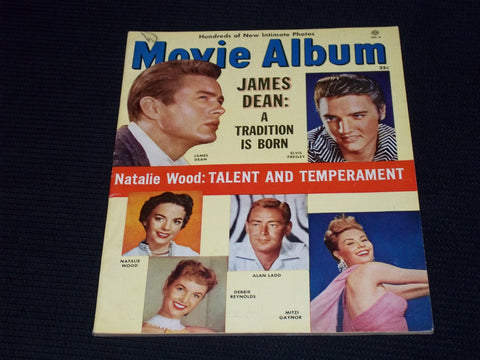 1957 VOL 1 #6 MOVIE ALBUM MAGAZINE - JAMES DEAN COVER - E 15582