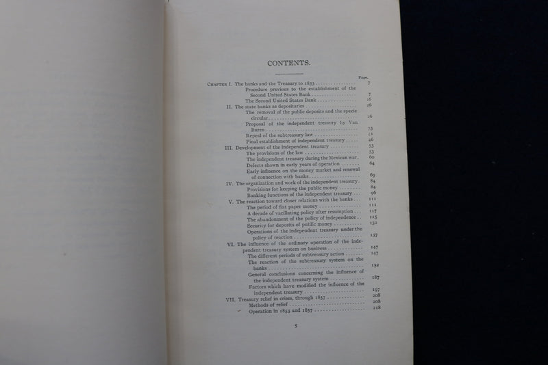 1910 NATIONAL MONETARY COMMISSION SENATE PUBLICATIONS - LOT OF 6 - O 3402