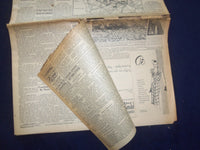 1944 JUNE 13 NEW YORK TIMES -AMERICANS WIN CARENTAN, A KEY TO CHERBOURG- NP 6566