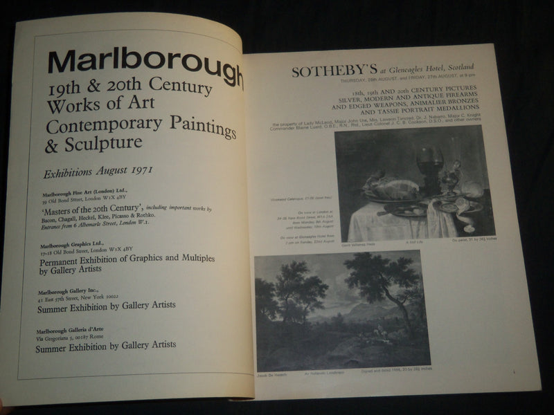 1968-1971 THE BURLINGTON MAGAZINE LOT OF 2 - SOTHEBY'S - NICE PHOTOS - J 5176