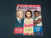 1958 APRIL THE NATIONAL POLICE GAZETTE MAGAZINE - SOPHIA LOREN - B 5684