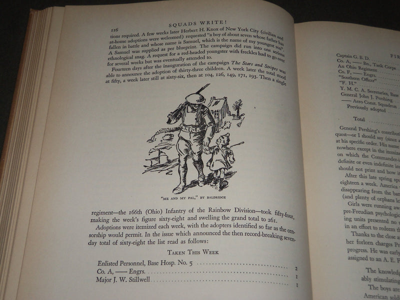 1931 SQUADS WRITE BOOK BY JOHN T. WINTERICH - PROSE VERSE CARTOONS - KD 4870
