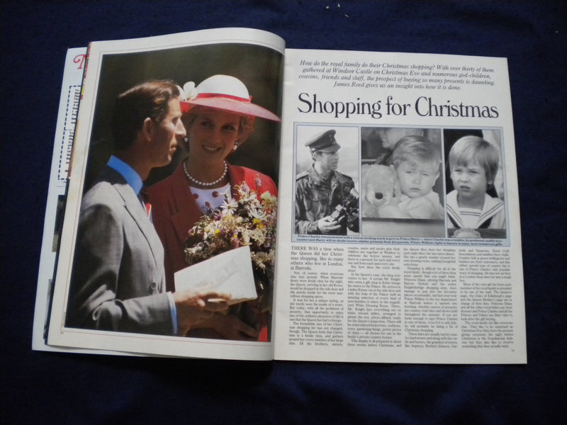 1985 DECEMBER MAJESTY MAGAZINE - PRINCESS DIANA - PRINCE CHARLES - B 2875J