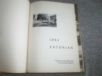 1953 EATONIAN EATON RAPIDS HIGH SCHOOL YEARBOOK - EATON RAPIDS, MI - YB 2575
