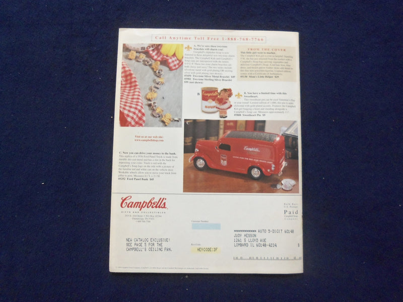 1999 SPRING CAMPBELL'S GIFTS AND COLLECTIBLES CATALOG - J 9396