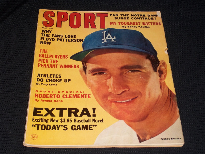 1965 MAY SPORT MAGAZINE - SANDY KOUFAX COVER - E 252