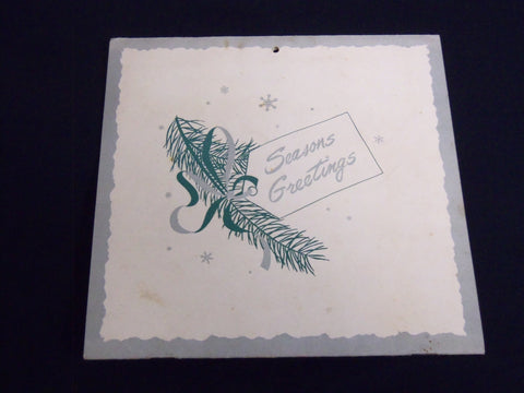 1951 HIGHLAND CLEANERS CALENDAR - ILLINOIS - J 8790