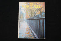 1968 OCTOBER 19 NEW YORKER MAGAZINE - GREAT ILLUSTRATED COVER - NY 2766