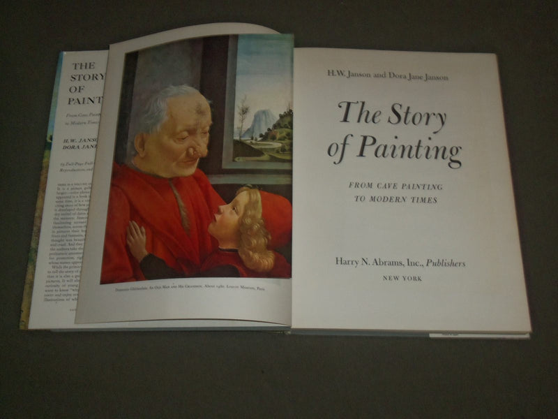 1966 THE STORY OF PAINTING BY H. W. JANSON & DORA JANE JANSON BOOK - I 1304