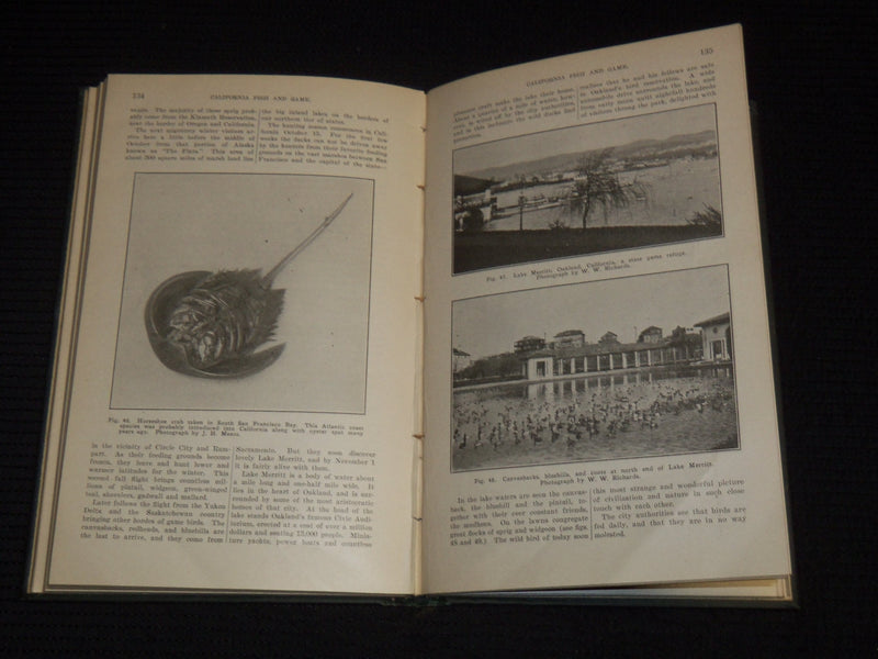 1914-1929 CALIFORNIA FISH AND GAME MAGAZINE BOUND VOLUME LOT OF 14 - KD 1A