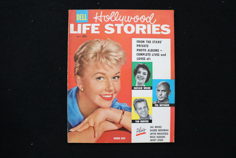 1957 HOLLYWOOD LIFE STORIES MAGAZINE - DORIS DAY COVER - E 24160