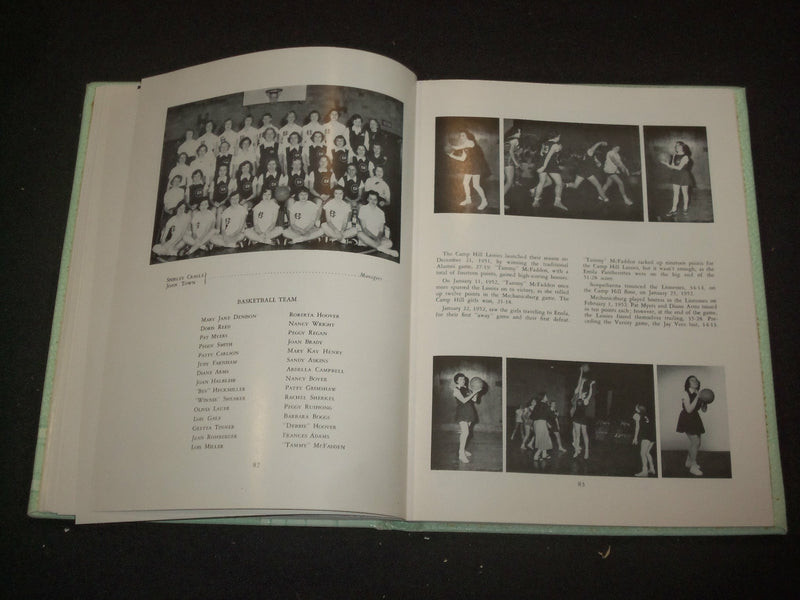 1952 CAMILLON CAMP HILL HIGH SCHOOL YEARBOOK - CAMP HILL, PENNSYLVANIA - YB 2014