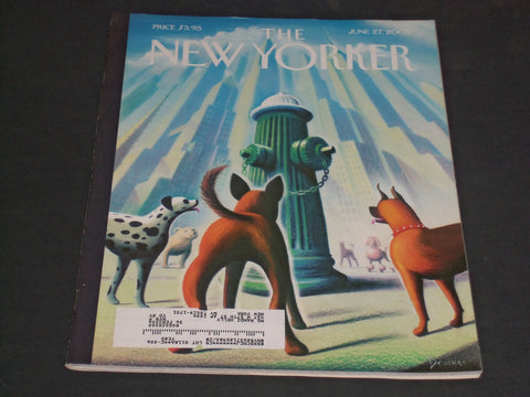 2005 JUNE 27 THE NEW YORKER MAGAZINE - ILLUSTRATED COVER - NY 2033