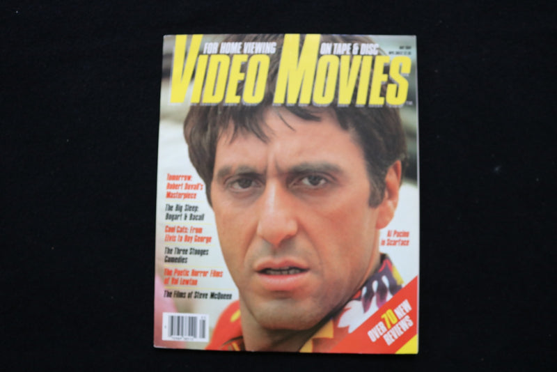 1984 MAY VIDEO MOVIES MAGAZINE - AL PACINO COVER - E 25225